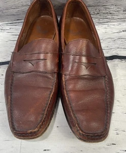 Allen Edmonds Vincent Penny Loafer Dress Shoe Leather 11.5 D Made In USA - Picture 1 of 10
