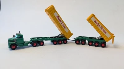 Vintage Matchbox Lesney #K16  Dodge Tractor  W/ Twin Tippers - Image 1 of 4