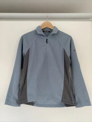 Berghaus Mujer Azul Y Gris Vellón Con Escote Cremallera - Talla 10  Foto 1 de 4