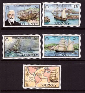 Guernsey 1983 Barcos Navegación Set MNH Sellos Como Nuevos - Imagen 1 de 1