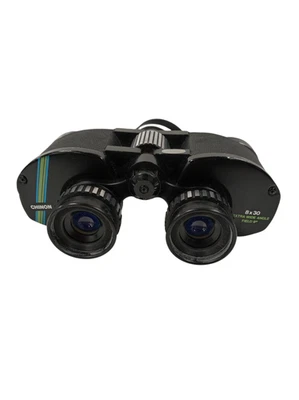 Chinon 8x30 Extra Wide Angle Field 9 Binoculars Vintage Japan Optics - Image 1 of 4