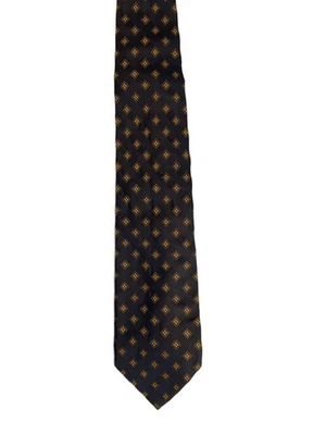 Corbata de seda negra YVES SAINT LAURENT para hombre Foto 1 de 3