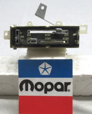 Charger Road Runner Satellite 1973 1974 completo sin aire acondicionado carcasa de control de calefacción Foto 1 de 4