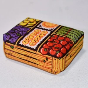 1980 Vintage Fisher Price Woodsey’s Store 961 Squirrels Vegetable Cushion 0625! - Picture 1 of 6