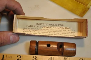 De colección FAULK'S Lake Charles, LA. Q 20 QUAIL en caja, excelente estado, ver foto - Imagen 1 de 19