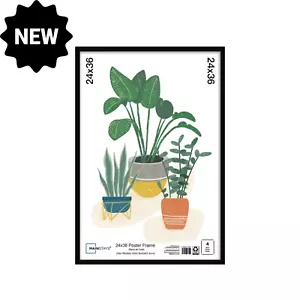 24x36 Basic Black Poster Frame - Picture 1 of 4