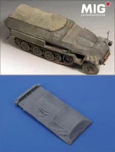 1/35 Resin Carport Tarpaulin for sd.kfz 251 Model Accessory - Picture 1 of 2