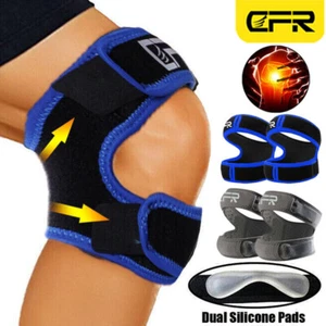 Patella Brace Knee Support Stabilizer Strap Band Sports Joint Relief Tendon Pain - Picture 1 of 16