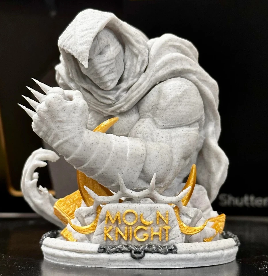 Kit Modelo Busto Escultura Resina Caballero Luna Vengadores ¡Sin Pintar/Sin Montar! Foto 1 de 1