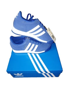 RARE  adidas Samoa  Royal Blue FV4985   SIZE 4 - Picture 1 of 7