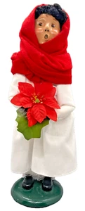 De Colección Byers Choice Carolers Niñas Niños Mundo México Flor de Pascua Roja 97 - Imagen 1 de 5