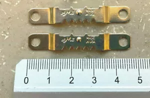 100x hochwertige goldfarbene Qualitäts Zackenaufhänger der Firma AMS - Bild 1 von 1