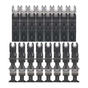 Kit de hojas de sierra de liberación rápida multiherramienta oscilante universal de metal madera 48 piezas - Imagen 1 de 12