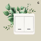 Wall Paper Wall Mural Colorfast Plant Flower Switch Wall Decorative Sticker