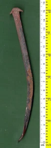 #41241 Griechenland 19. Jahrhundert. Alter handgefertigter Eisennagel. - Bild 1 von 1