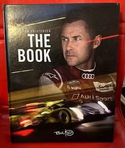 LE MANS: SELTEN SIGNIERT TOM KRISTENSEN RIESIGES HB BUCH DAS BUCH SIMON ARRON WIDMUNG - Bild 1 von 9