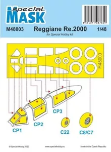 Máscara Reggiane Re 2000 1/48 M48003 MASCARILLA ESPECIAL Hobby Especial - Imagen 1 de 1