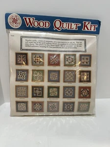Detweiler Folk Arts Wood Quilt Kit 57295 5008 1988-1989 NOS New And Sealed - Picture 1 of 6