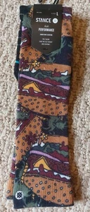 New! Stance Kids Size Large Performance Snow Socks "Burger Run" - Picture 1 of 4