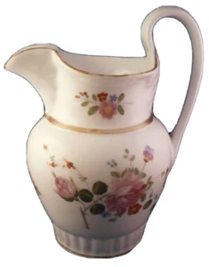 Antique 19thC American Porcelain Tucker Philadelphia Floral Pitcher Jug US USA - Picture 1 of 11