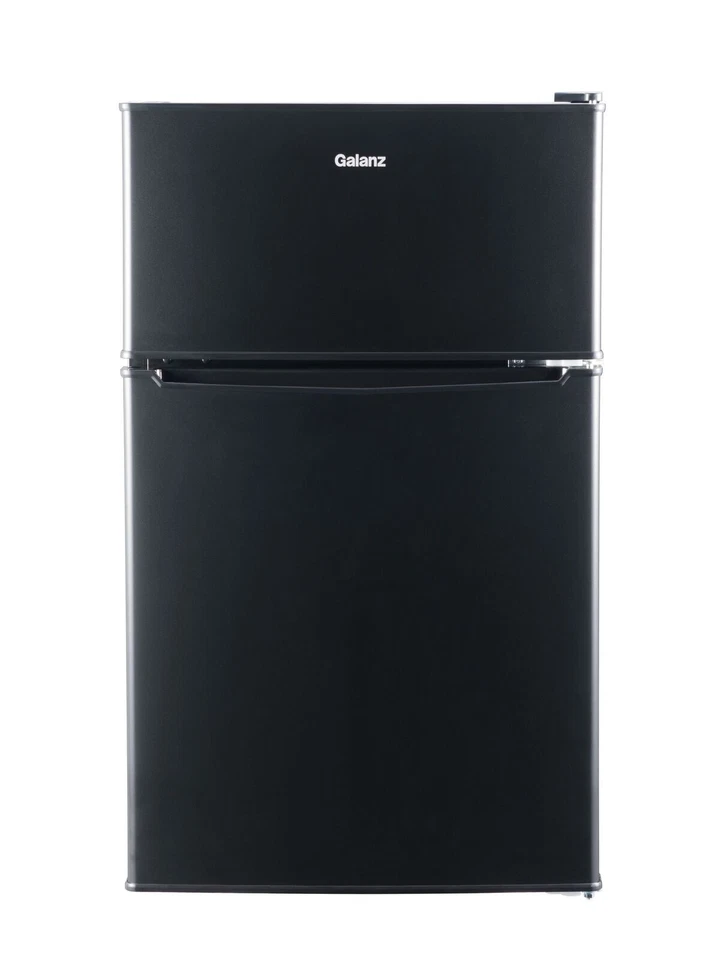 Galanz GL31BK 3.1cu.ft Top Mount Refrigerator - Black