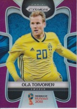 2018 Panini Prizm World Cup Prizms Purple Ola Toivonen #15/99 - Schweden