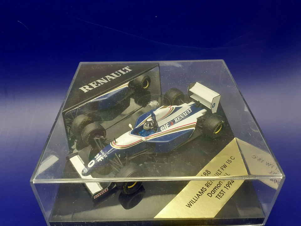 ONYX 188 Formula 1 1/43 Williams FW15 Damon Hill Test 1994 Modellino Auto F1 - Immagine 1 di 4