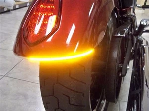 Victory Vegas LED Under the Fender Turn Signal Light Bar Kit - Smoked Lens - Picture 1 of 4