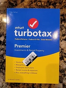 TurboTax Premier 2018 Investments & Rental Property (NEW) 863 - Picture 1 of 2
