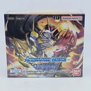 Digimon Card Game ALTERNATIVE BEING BOOSTER BOX Factory Sealed đŸ”¥Digimon TCG - Picture 1 of 2