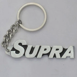 SUPRA Keychain Key Chain ,Chrome, New, suit Toyota TRD Turbo JZA80 JZGTE MK3 MK4 - Bild 1 von 1