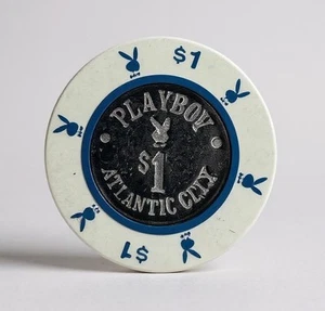 Playboy Club $1 Casino Chip Atlantic City New Jersey Coin - Picture 1 of 3