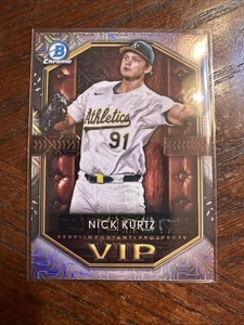 2025 Bowman -Vips Prospettive Very Important Nick Kurtz #VIP-2 Rifrattore Mojo (RC) - Foto 1 di 2