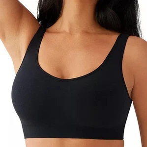 Bralette inalámbrico flexible para mujer Wacoal 835332 Feeling negro talla L - Imagen 1 de 8