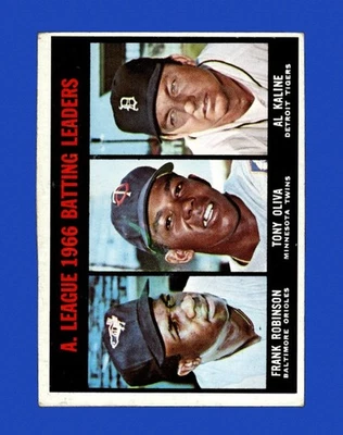 1967 Topps Set-Break #239 AL Batting Leaders VG-VGEX *GMCARDS* - Image 1 of 2