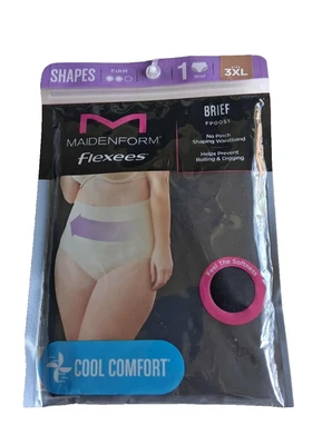 Calzoncillos Maidenform Flexees Cool Comfort FP5001 negros talla 3XL NUEVOS Foto 1 de 4