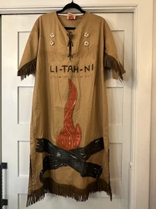 Vintage 1940’s Campfire Girls Li-Tah-Ni Ceremonial Dress Women’s M-L - Picture 1 of 11