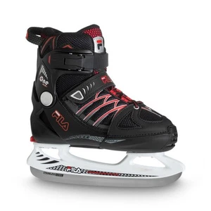 Fila Patines De Hielo J X-ONE ICE Ajustables Negro-Rojo - Imagen 1 de 2