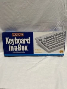 🖥️ Vintage Kensington Keyboard In A Box – Unused - Picture 1 of 2