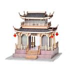 3 Adults Chinese Ancient Pavilion Wonderful Architecture Model DIY Kits Brain
