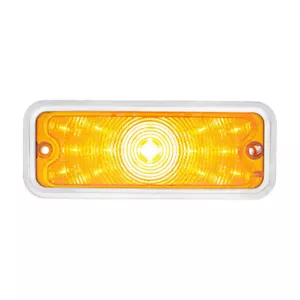 Luz de estacionamiento delantera con carcasa, lente ámbar/LED, derecha, para camioneta Chevy/GMC 73-80 - Imagen 1 de 7