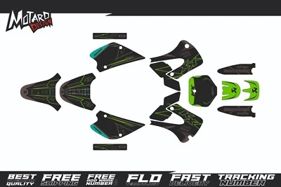 Decalques premium kit gráfico Kawasaki KX 85 2001-2008 2009 2010 2011 2012 2013 - Imagem 1 de 2
