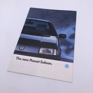Volkswagen New Passat Saloon UK Market Sales Brochure 1988 GT GL CL Vintage - Picture 1 of 12