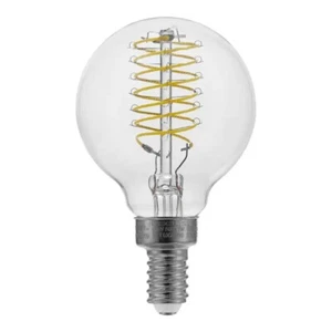 Ecosmart 60-Watt Equivalent G16.5 Dimmable Fine Bendy LED Light Bulb (2Pack) - Picture 1 of 3
