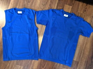 LOT OF 2 MEN'S SZ L ROYAL BLUE ROADRUNNER SPORTS PRO VELOCITY SHIRTS-TEE & TANK - Picture 1 of 7