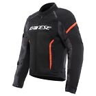Dainese Air Frame 3 Tex Sommer Jacke Schwarz Fluo Rot 56 Motorrad Jacke Neu And And 