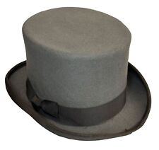 Mens Wool Grey Top Hat Small Sizes Only Royal Ascot Morning Suit Tails Pre Loved