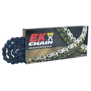 BLACK EK 520 X-Ring Motorbike Chain Fits YAMAHA TTR230 TTR250 TT250 TT350 etc - Picture 1 of 1