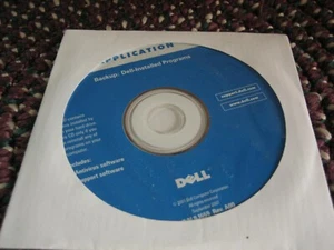 Dell backup: for Dell-installed programs P/N 09J659 Rev. A00 - Picture 1 of 3