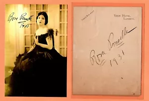Opera: ROSA PONSELLE; original autograph on a piece of paper; photo is a copy - Bild 1 von 1